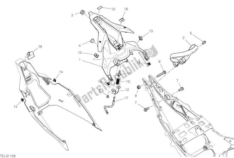Tutte le parti per il Armadietto del Ducati Superbike Panigale V4 Thailand 1100 2018 Tutte le parti per il Armadietto del Ducati Superbike Panigale V4 Thailand 1100 2018